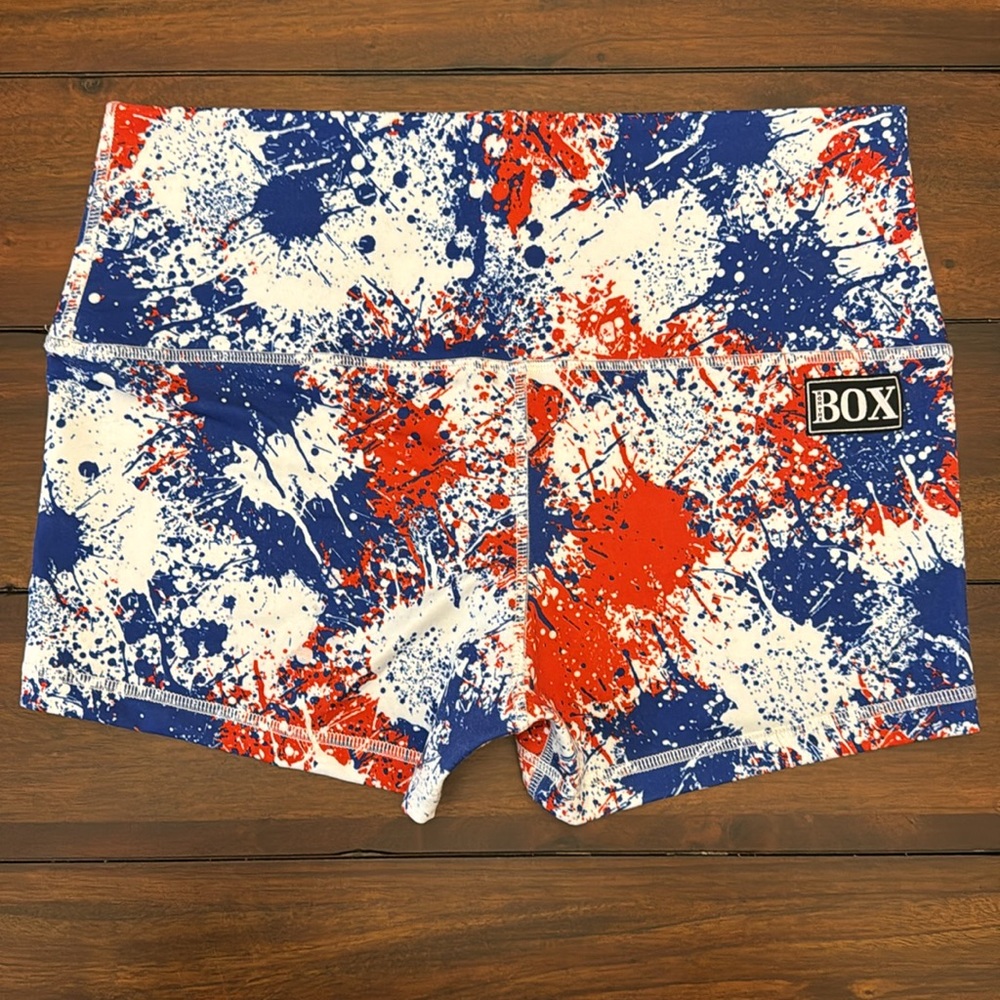 Rokthebox Red, White, & Blue Splatter Size Xl - image 2